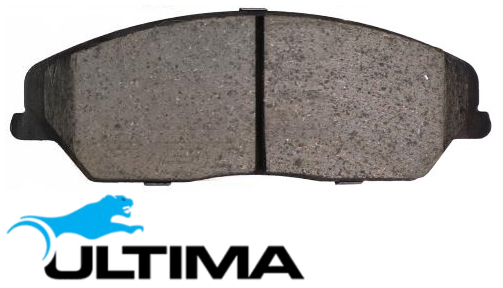 ULTIMA FRONT BRAKE PAD SET TO SUIT TOYOTA CAMRY ASV50R 2AR-FE 2.5L I4