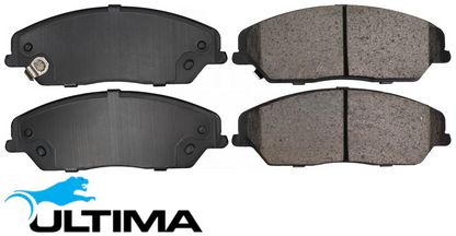 ULTIMA FRONT BRAKE PAD SET TO SUIT TOYOTA CAMRY ASV50R 2AR-FE 2.5L I4