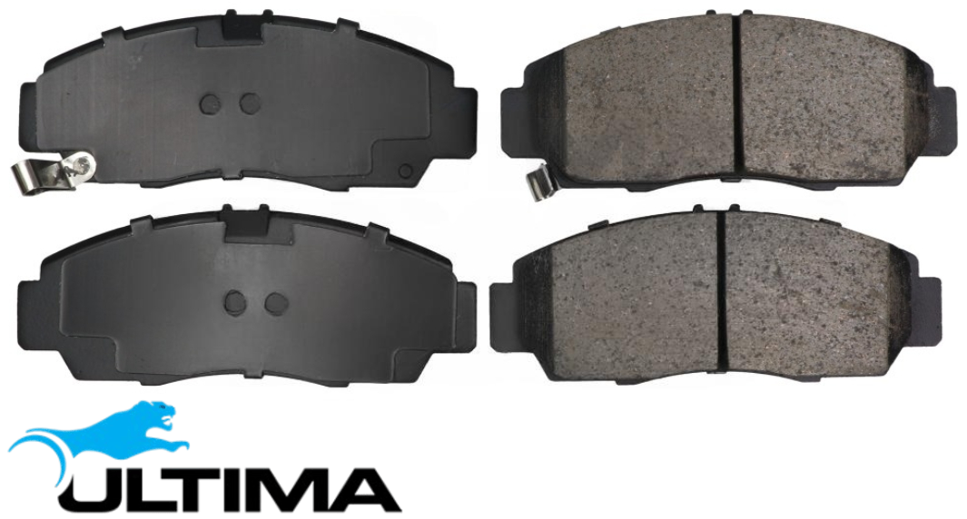ULTIMA FRONT BRAKE PAD SET TO SUIT HONDA ACCORD CM J30A4 3.0L V6