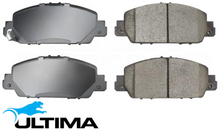 ULTIMA FRONT BRAKE PAD SET TO SUIT HONDA ACCORD CU K24Z3 2.4L I4 296MM OD ROTOR