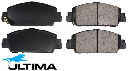 ULTIMA FRONT BRAKE PAD SET TO SUIT HONDA HR-V RU RV L15B L15Z2 R18ZF 1.5L 1.8L I4