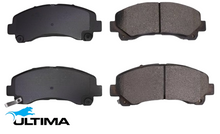 ULTIMA FRONT BRAKE PAD SET TO SUIT ISUZU MU-X UCR UCS 4JJ1-TC TURBO DIESEL 3.0L I4