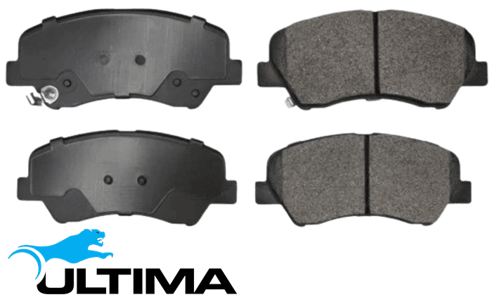 ULTIMA FRONT BRAKE PAD SET TO SUIT KIA STONIC YB G3LE TURBO 1.0L I3 CHASSIS DD817
