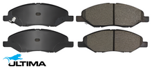 ULTIMA FRONT BRAKE PAD SET TO SUIT NISSAN MARCH K12 CR12DE 1.2L I4 SUITS 67KW