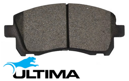 ULTIMA FRONT BRAKE PAD SET TO SUIT SUBARU IMPREZA GC GF EJ15 EJ18 EJ151 1.5L 1.8 F4 SUITS 15" WHEELS