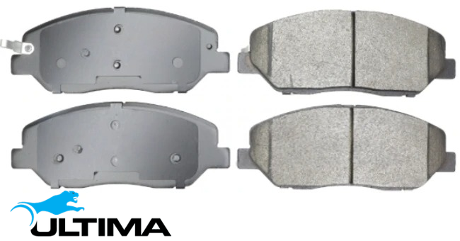 ULTIMA FRONT BRAKE PADS FOR SSANGYONG ACTYON C100 Q100 Q150 M161.951 OM664.951 OM671.960 2.0 2.3L I4