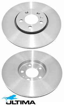 FRONT VENTED DISC BRAKE ROTORS FOR VOLKSWAGEN BORA 1J AUE BDE 2.8L V6 OD 288MM 1LN, 1ZD, 1ZE & 1ZH