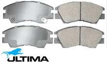 ULTIMA FRONT CERAMIC BRAKE PAD SET TO SUIT MITSUBISHI L300 P03V P04V 4G63 4G64 2.0L 2.4L I4