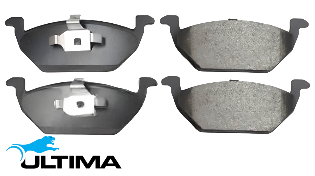 ULTIMA FRONT BRAKE PAD SET TO SUIT AUDI A1 8X CBZA DAJB TURBO 1.2L 1.8L I4