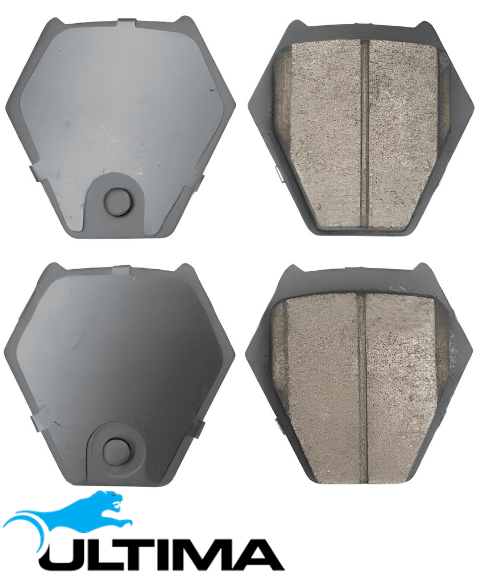 ULTIMA FRONT CERAMIC BRAKE PAD SET TO SUIT AUDI S6 C5 AQJ ANK 4.2L V8