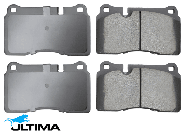 ULTIMA FRONT BRAKE PAD SET TO SUIT AUDI Q5 8R CDUD CTVA TURBO DIESEL SUPERCHARGED 3.0L V6