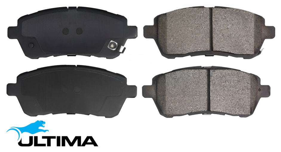 ULTIMA FRONT BRAKE PAD SET TO SUIT FORD FIESTA WS WT WZ SPJA HXJA HXJB UEJD SFJB 1.4L 1.5L 1.6L I4