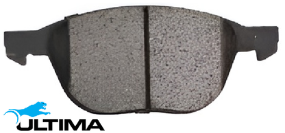 ULTIMA FRONT CERAMIC BRAKE PAD SET TO SUIT FORD FOCUS LS LT LV HYDA B5254T3 TURBO 2.5L I5