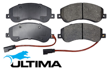 ULTIMA FRONT BRAKE PAD SET TO SUIT FORD TRANSIT VM GZFA H9FB TURBO DIESEL 2.3L 2.4L I4