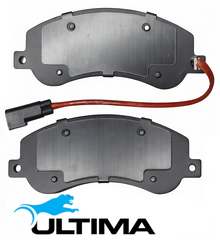 ULTIMA FRONT BRAKE PAD SET TO SUIT FORD TRANSIT VM GZFA H9FB TURBO DIESEL 2.3L 2.4L I4