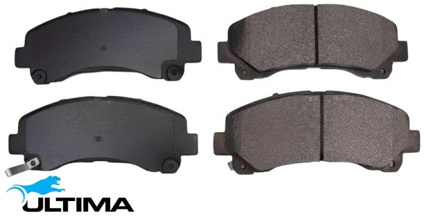 ULTIMA FRONT BRAKE PAD SET TO SUIT HOLDEN COLORADO RC ALLOYTEC LCA 3.6L V6