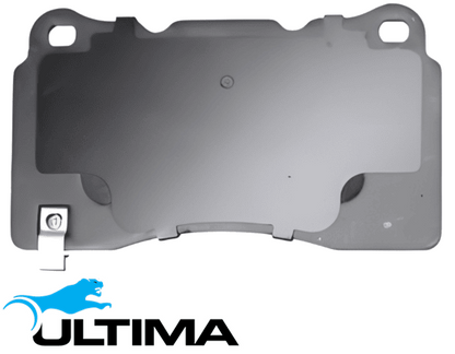 ULTIMA FRONT CERAMIC BRAKE PAD SET TO SUIT HONDA CIVIC FK K20C1 2.0L I4 SUITS FK2 CHASSIS