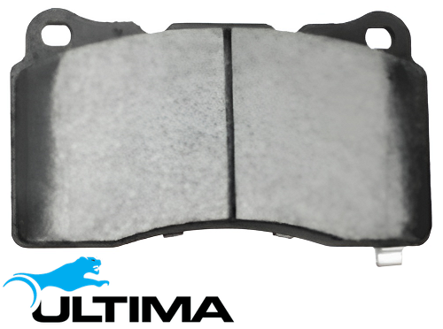 ULTIMA FRONT CERAMIC BRAKE PAD SET TO SUIT HONDA CIVIC FK K20C1 2.0L I4 SUITS FK2 CHASSIS