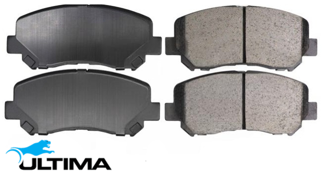 ULTIMA FRONT BRAKE PAD SET TO SUIT ISUZU GEMINI MJ D15B 1.5L I4