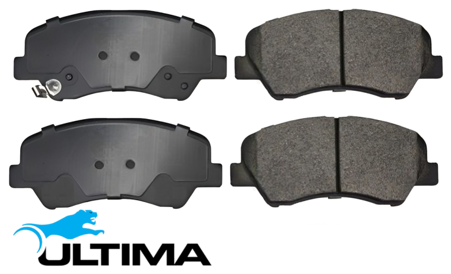 ULTIMA FRONT BRAKE PAD SET TO SUIT KIA G4FA G4FD G4LC D4FC TURBO DIESEL 1.4L 1.6L I4