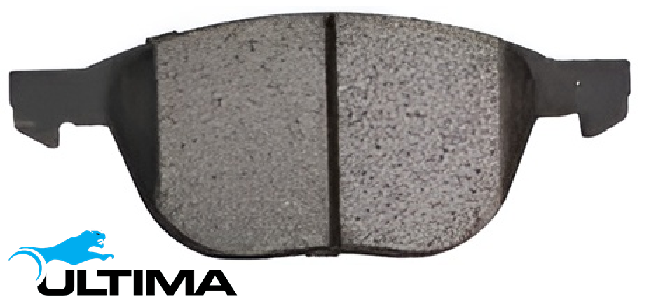 ULTIMA FRONT CERAMIC BRAKE PAD SET TO SUIT MAZDA3 BK BL L3-VDT TURBO 2.3L I4