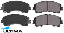 ULTIMA FRONT BRAKE PADS TO SUIT NISSAN M274.930 MR20DD QR25DE R9M M9R TURBO DIESEL 1.6L 2.0L 2.5L I4