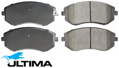 ULTIMA FRONT BRAKE PADS TO SUIT SUBARU FORESTER SF SG SH SJ EE20 EJ20J EJ254 EJ251 EJ253 2.0L 2.5 F4