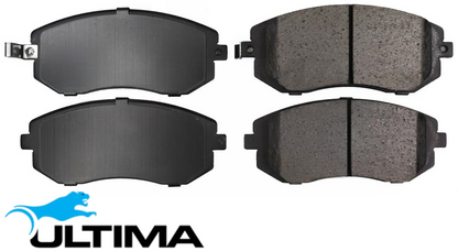 ULTIMA FRONT BRAKE PADS TO SUIT SUBARU FORESTER SF SG SH SJ EE20 EJ20J EJ254 EJ251 EJ253 2.0L 2.5 F4
