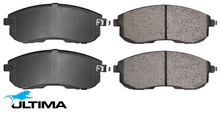 ULTIMA FRONT BRAKE PADS FOR NISSAN STAGEA M35 VQ25DD VQ30DD VQ35DE VQ25DET 2.5 3.0 3.5 V6 04/2002 ON