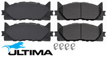ULTIMA FRONT BRAKE PAD SET TO SUIT TOYOTA AURION GSV40R 2GR-FE 3.5L V6 AKEBONO CALIPER FROM 10/2011