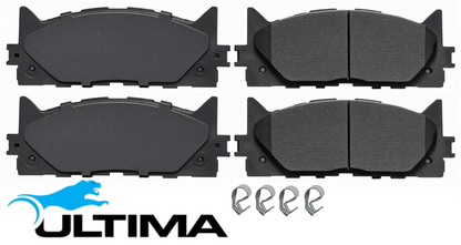 ULTIMA FRONT BRAKE PAD SET TO SUIT TOYOTA AURION GSV50R 2GR-FE 3.5L V6 AKEBONO CALIPER