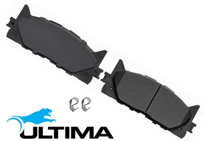 ULTIMA FRONT BRAKE PAD SET TO SUIT TOYOTA AURION GSV50R 2GR-FE 3.5L V6 AKEBONO CALIPER