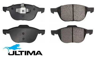 ULTIMA FRONT CERAMIC BRAKE PAD SET TO SUIT VOLKSWAGEN PASSAT B5 BBG 2.8L V6 FROM 08/2004