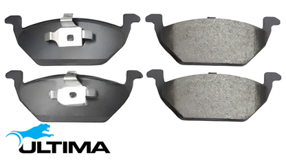 ULTIMA FRONT BRAKE PAD SET TO SUIT VOLKSWAGEN POLO AW DKJA TURBO 1.0L I3
