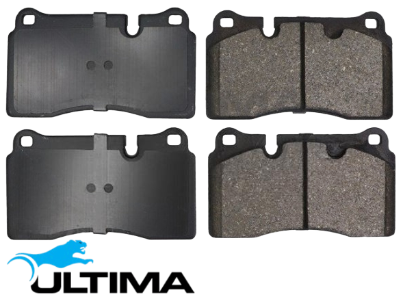 ULTIMA FRONT BRAKE PAD SET TO SUIT VOLKSWAGEN TOUAREG 7L AZZ BKJ BMV BHK BKS CASA 3.0L 3.2L 3.6L V6