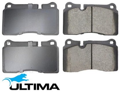 ULTIMA FRONT BRAKE PADS FOR VOLKSWAGEN TOUAREG 7P CASA CASD CJMA CRCA CVVA CGEA CGRA 3.0L 3.6 V6 1LE