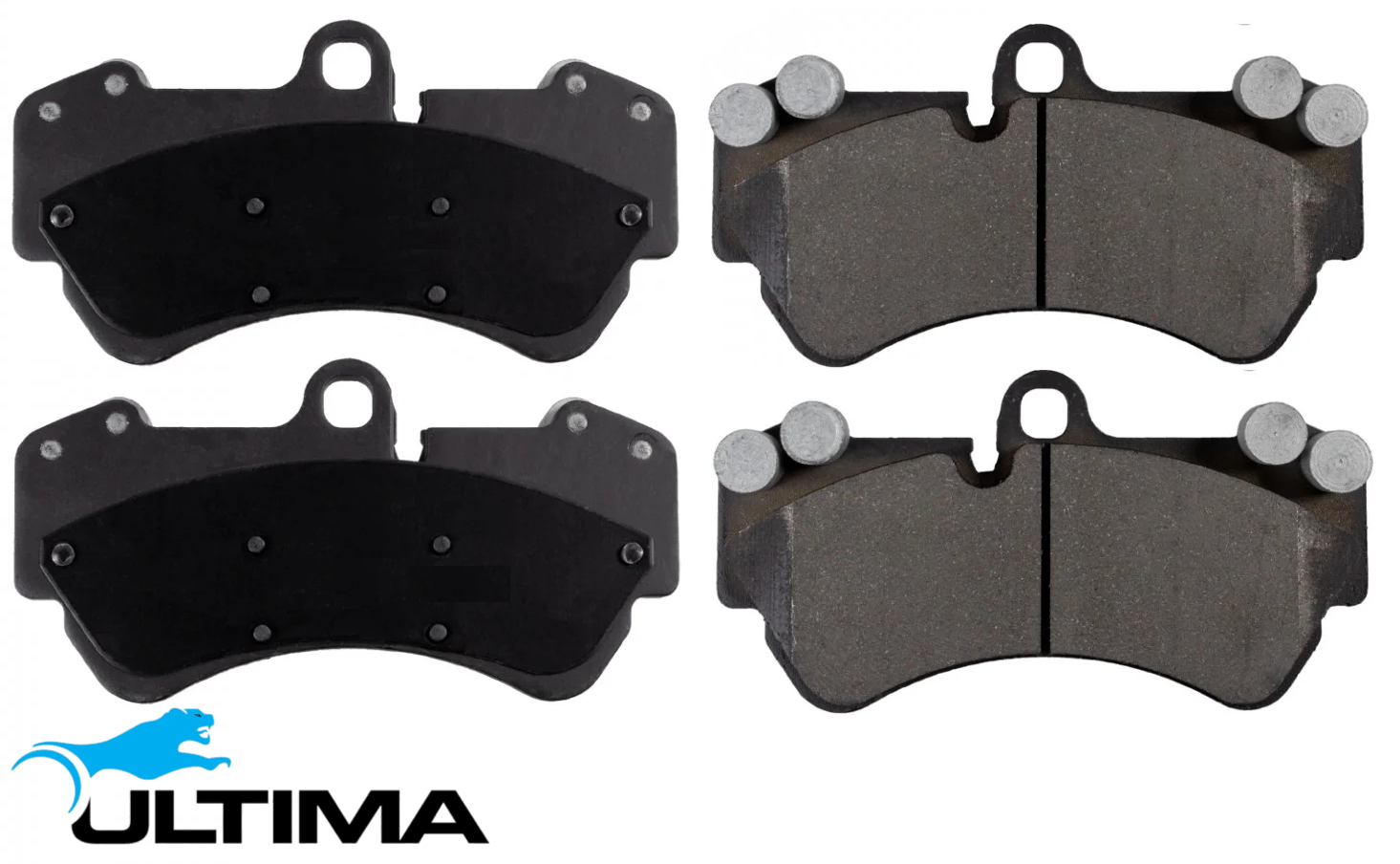 ULTIMA FRONT CERAMIC BRAKE PAD SET TO SUIT VOLKSWAGEN TOUAREG 7L AXQ BAR 4.2L V8