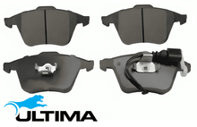 ULTIMA FRONT CERAMIC BRAKE PAD SET TO SUIT VOLKSWAGEN EOS 1F CBAB CFFB TURBO DIESEL 2.0L I4