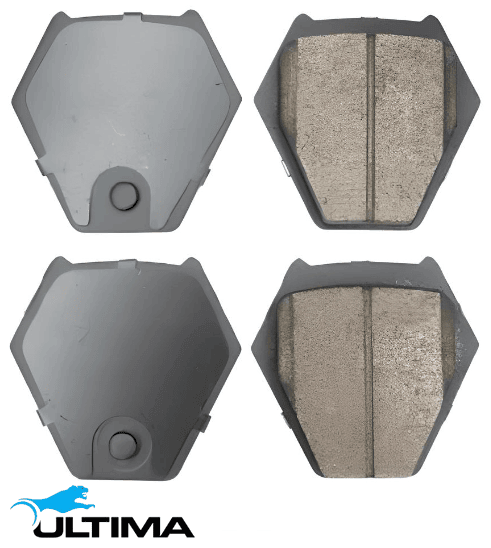 ULTIMA FRONT CERAMIC BRAKE PAD SET TO SUIT AUDI ASN BBJ ARE BES BAU 2.5L 2.7L 3.0L V6