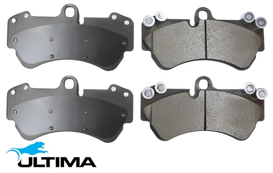 ULTIMA FRONT CERAMIC BRAKE PADS TO SUIT VOLKSWAGEN TOUAREG 7L BAC BPE TURBO DIESEL 2.5L I5