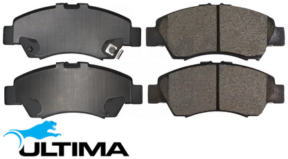 ULTIMA FRONT BRAKE PAD SET TO SUIT HONDA INTEGRA DC EK ZC D15B 1.5L 1.6L I4