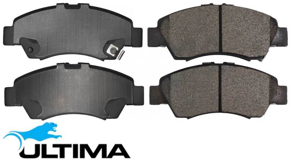 ULTIMA FRONT BRAKE PAD SET TO SUIT HONDA L13A L15A L13A1 L15A1 ZC D15B 1.3L 1.5L 1.6L I4