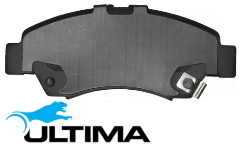 ULTIMA FRONT BRAKE PAD SET TO SUIT HONDA FIT GD L15A1 1.5L I4 FWD ONLY