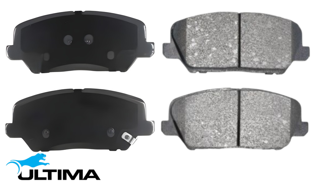 ULTIMA FRONT CERAMIC BRAKE PAD SET TO SUIT HYUNDAI VELOSTER FS G4FJ TURBO 1.6L I4 CHASSIS TC61E