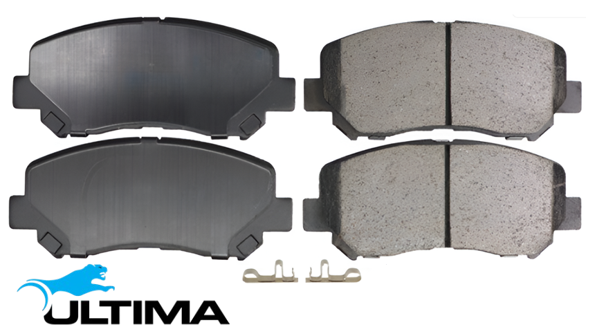 ULTIMA FRONT BRAKE PAD SET TO SUIT MAZDA CX-5 KE KF PE-VPS PY-VPS PY 2.0L 2.5L I4