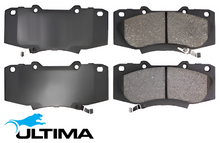 ULTIMA FRONT BRAKE PAD SET TO SUIT TOYOTA HILUX GGN25R 1GR-FE SUPERCHARGED 4.0L V6