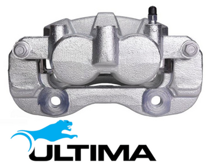 PAIR OF ULTIMA FRONT DISC BRAKE CALIPERS TO SUIT HOLDEN COLORADO RC RG LWN LWH 4JJ1-TCX TURBO DIESEL 2.8L 3.0L I4 SUITS 4WD