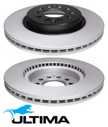 ULTIMA FRONT VENTED DISC BRAKE ROTOR SET TO SUIT MG NSE 1.5L I4 OD 280MM