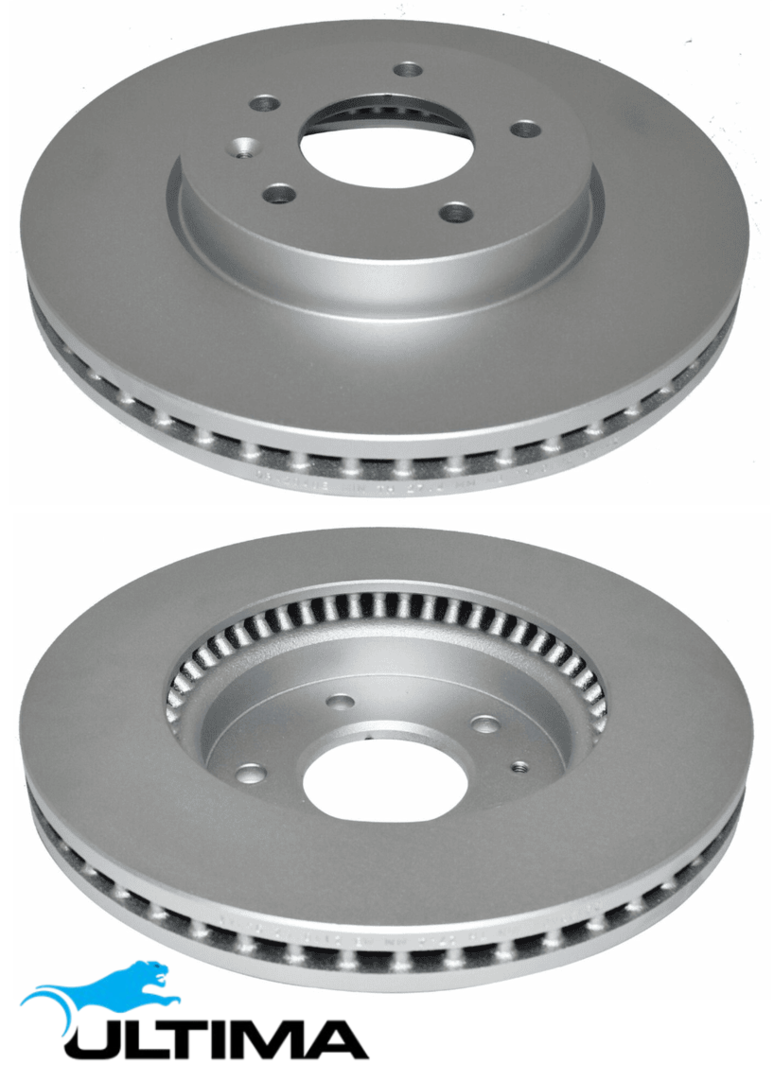 ULTIMA FRONT VENTED DISC BRAKE ROTORS TO SUIT HOLDEN CAPTIVA CG Z22D1 Z20S1 TURBO DIESEL 2.0 2.2L I4