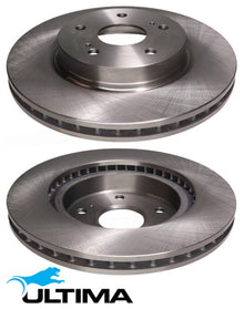ULTIMA FRONT VENTED DISC BRAKE ROTORS TO SUIT SUZUKI GRAND VITARA JT M16A J20A J24B 1.6 2.0L 2.4L I4